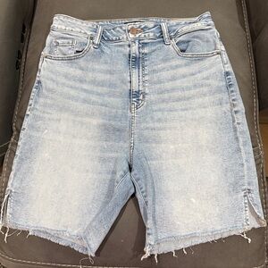 Fashion Nova Light Blue Jean Shorts